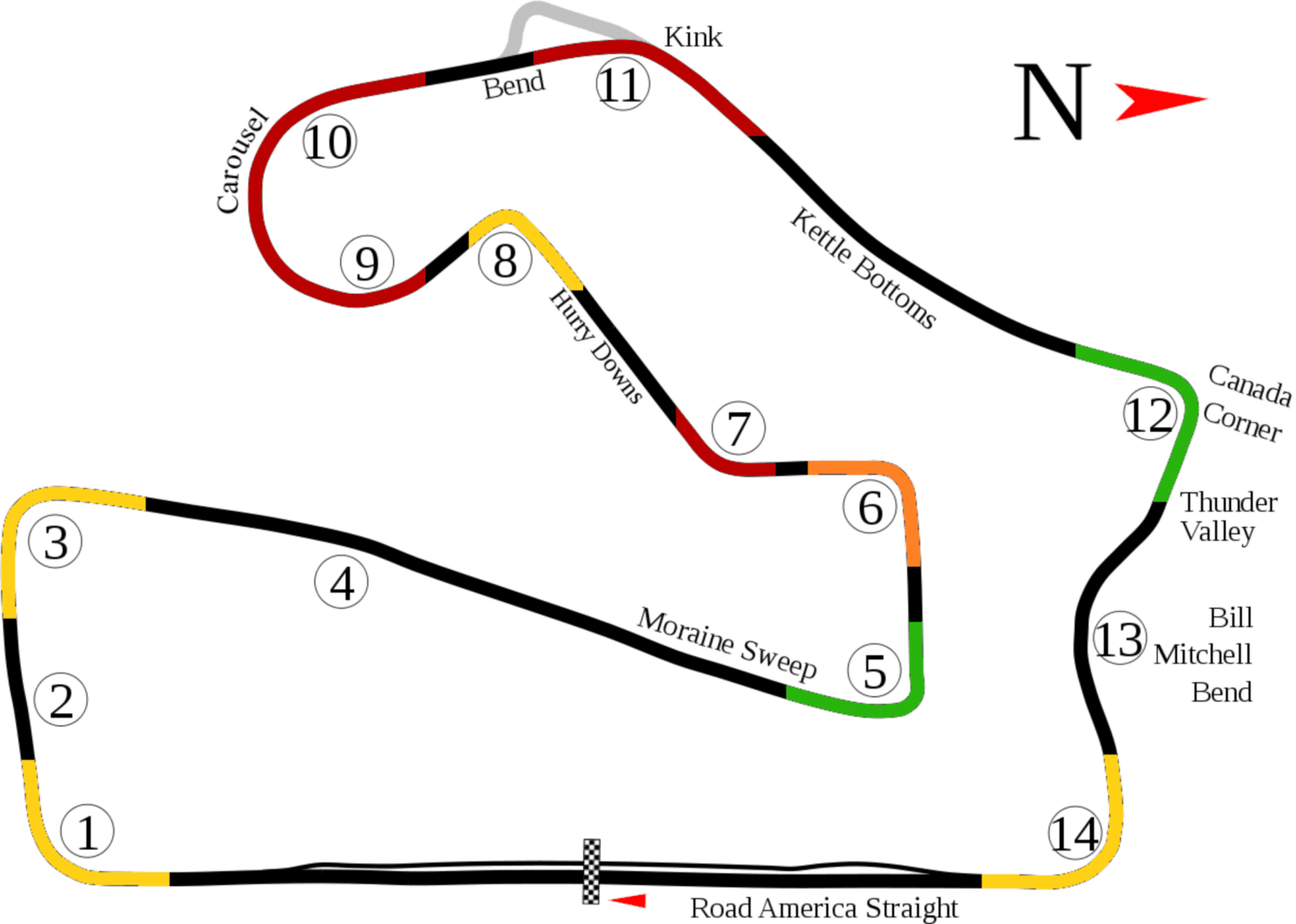 Track Info Road America iGPFun